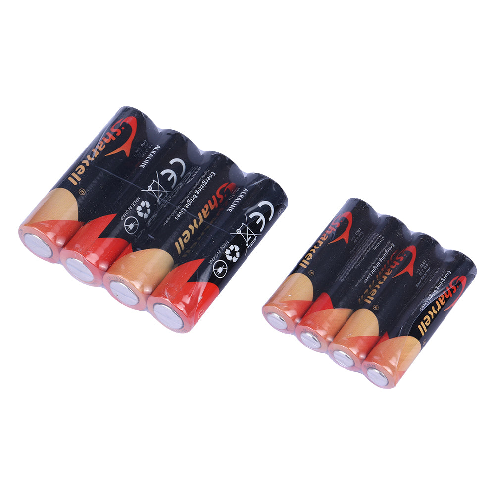 Sharxell AA Alkaline Batteries – 3000mWh High Capacity | 1.5V Stable Output | Extreme Temperature Performance | Long Lasting Power (Pack of 20)