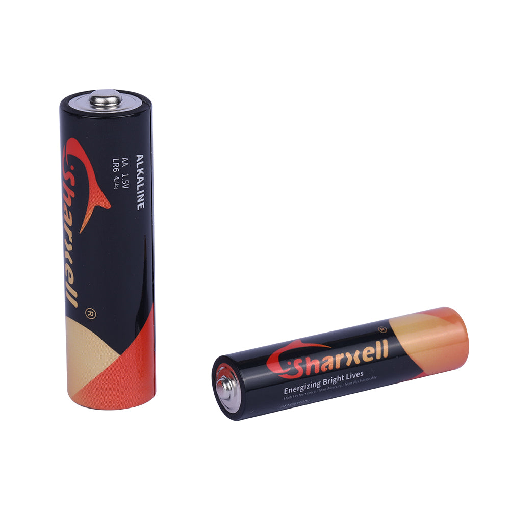 Sharxell AA Alkaline Batteries – 3000mWh High Capacity | 1.5V Stable Output | Extreme Temperature Performance | Long Lasting Power (Pack of 20)