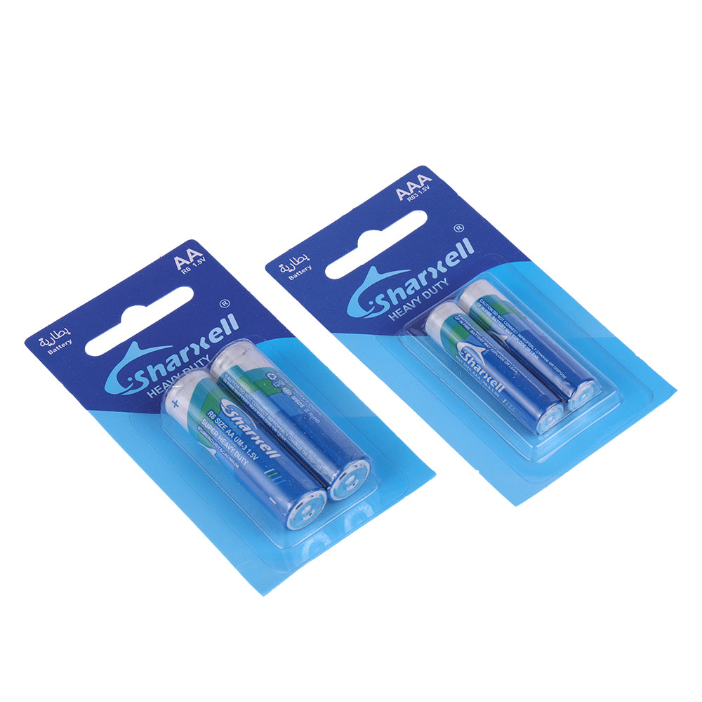 AA & AAA 1.5V Batteries – Long Lasting Power, Leak Protection, 3-Year Shelf Life, High Performance