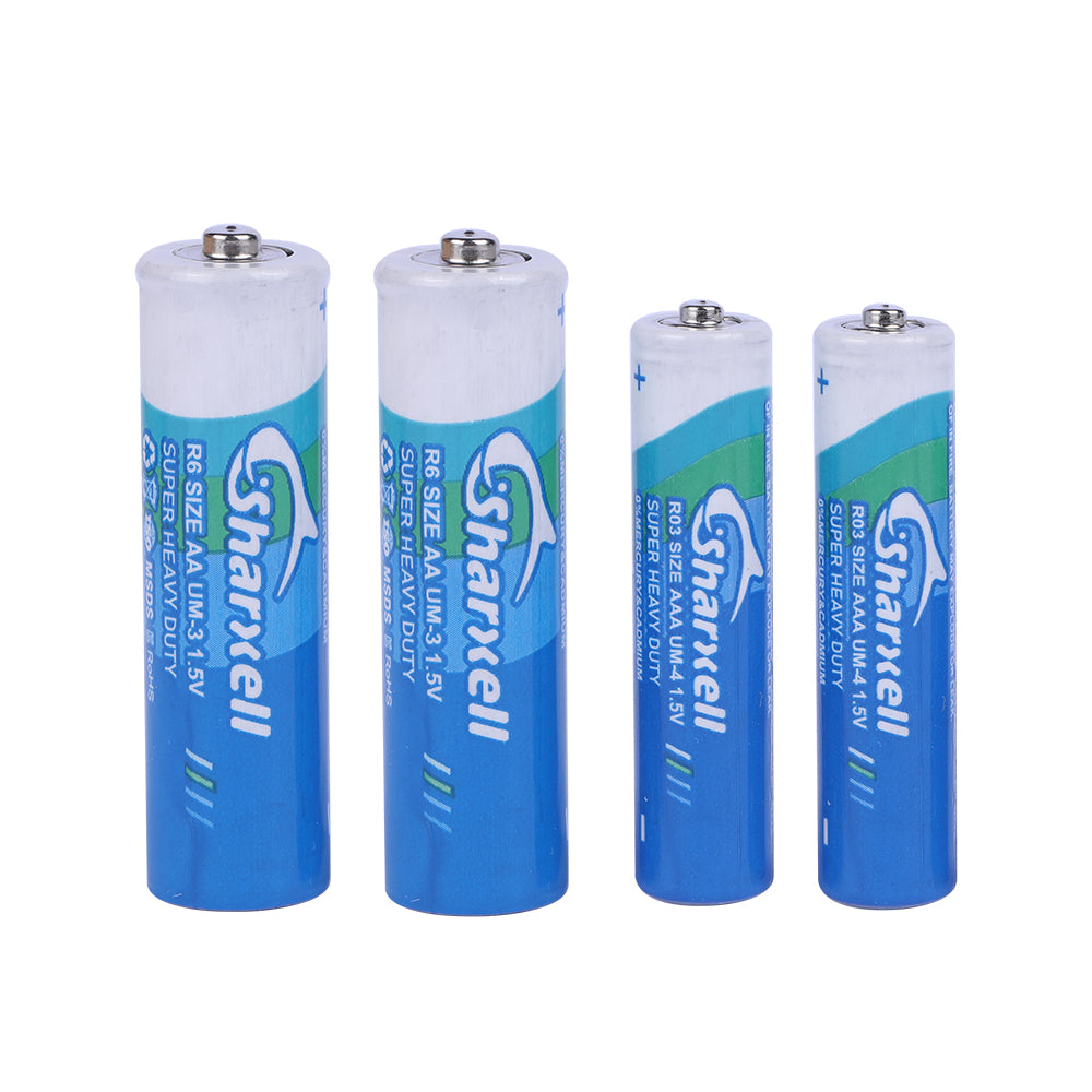 AA & AAA 1.5V Batteries – Long Lasting Power, Leak Protection, 3-Year Shelf Life, High Performance