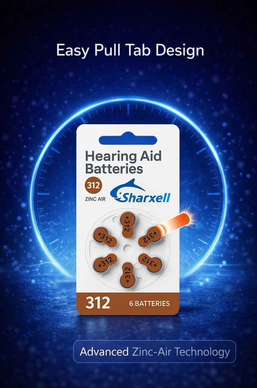 Sharxell Hearing Aid Button cell Batteries