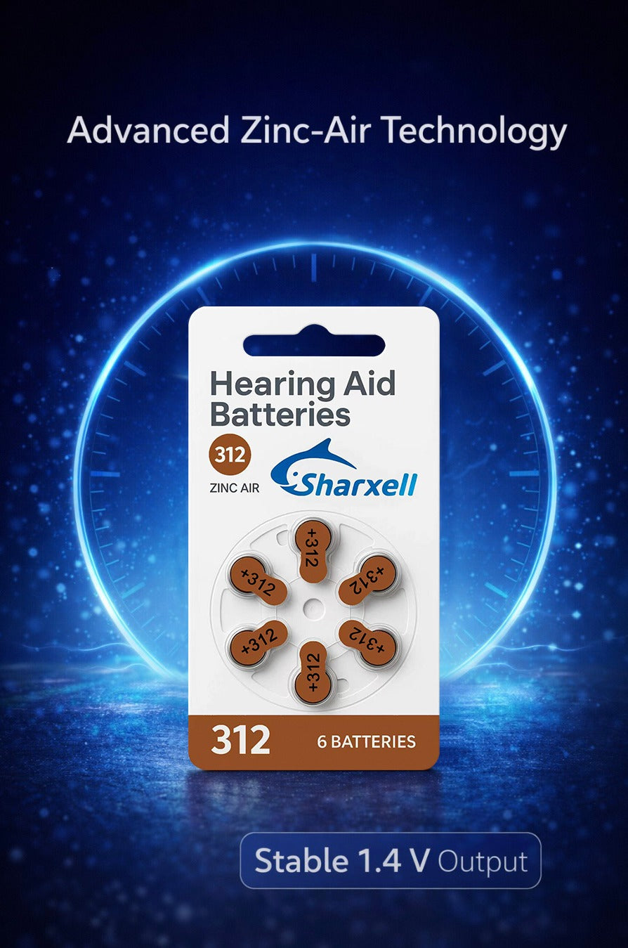 Sharxell Hearing Aid Button cell Batteries