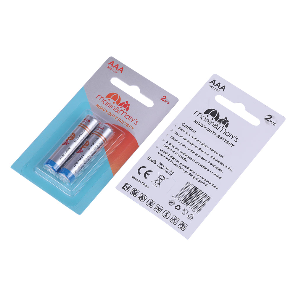 AA & AAA Heavy Duty Batteries – 1.5V Stable Power | 10-Year Shelf Life | Leak-Proof Design | Reliable Everyday Use