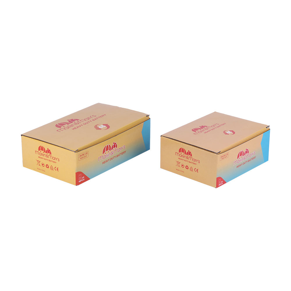 AA & AAA Heavy Duty Batteries – 1.5V Stable Power | 10-Year Shelf Life | Leak-Proof Design | Reliable Everyday Use
